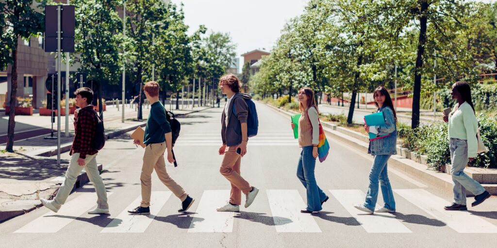 discover 7 beautiful ideas for pedestrian-friendly street design.